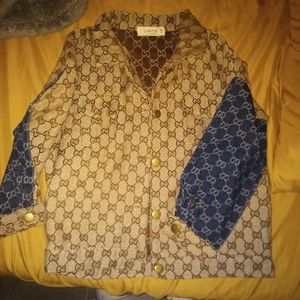 GG Print Kids Unisex Jacket